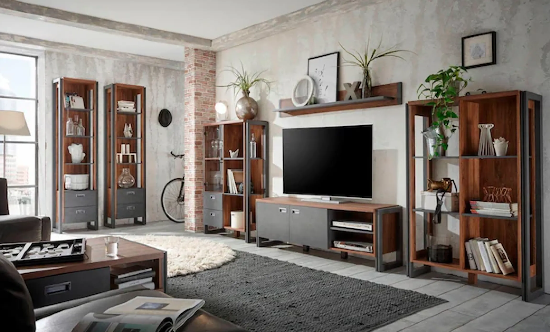Home affaire Highboard »Detroit« Höhe ca. 140 cm