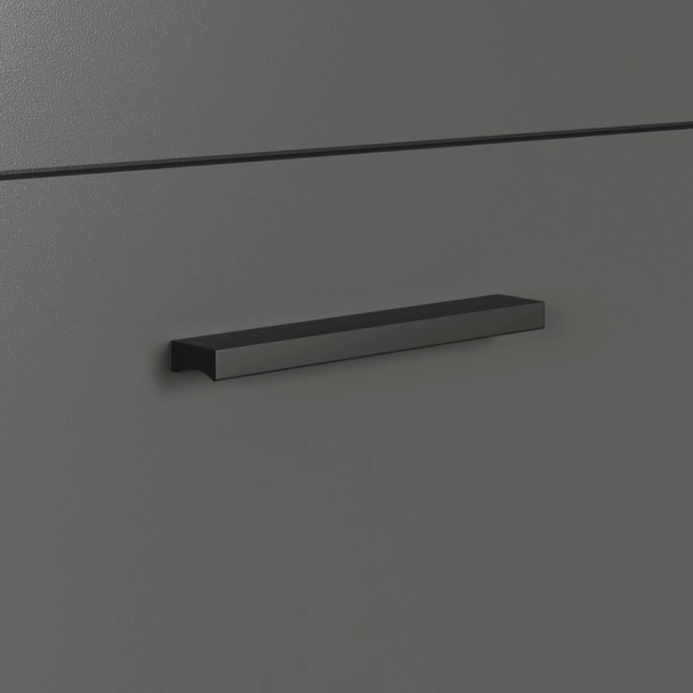 Home affaire Highboard »Estepona« 1 Stk. tlg. Vitrine, Tür mit Rillen-Optik, Breite 91 cm