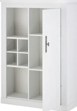 Home affaire Highboard »RAVENNA« im romantischen Landhausstil, Griffe aus Metall, Höhe 146 cm