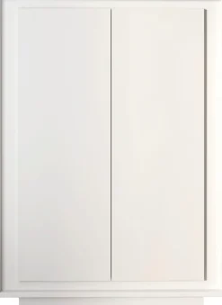 Home affaire Highboard »Sky, B/H 106/171 cm, Stauraumschrank/Hochkommode, 2 Türen« Softclosing, Korpus & Front 22 mm stark, Rahmen-Optik