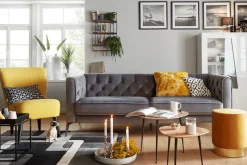 Home affaire Highboard »Vega, Hochschrank, Hochkommode, Schrank« mit 2 Türen mit Glaseinsatz, Höhe 146 cm