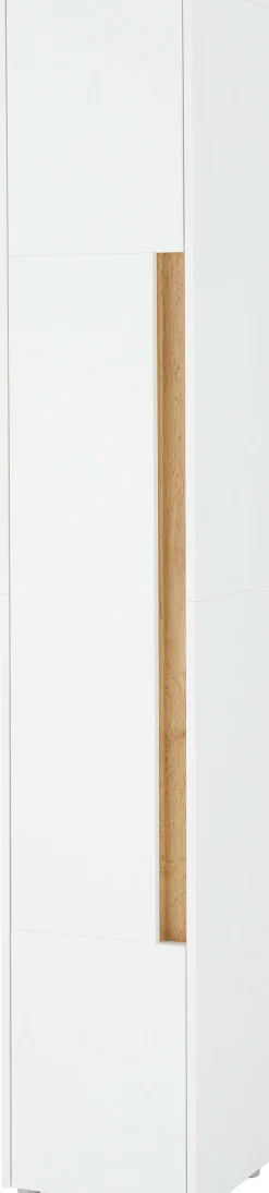 Home affaire Hochschrank »CITY/GIRON, Badschrank mit Griffmulde, Schrank in zeitlosem Design« in den Farben Weiß und Anthrazit verfügbar, viel Stauraum