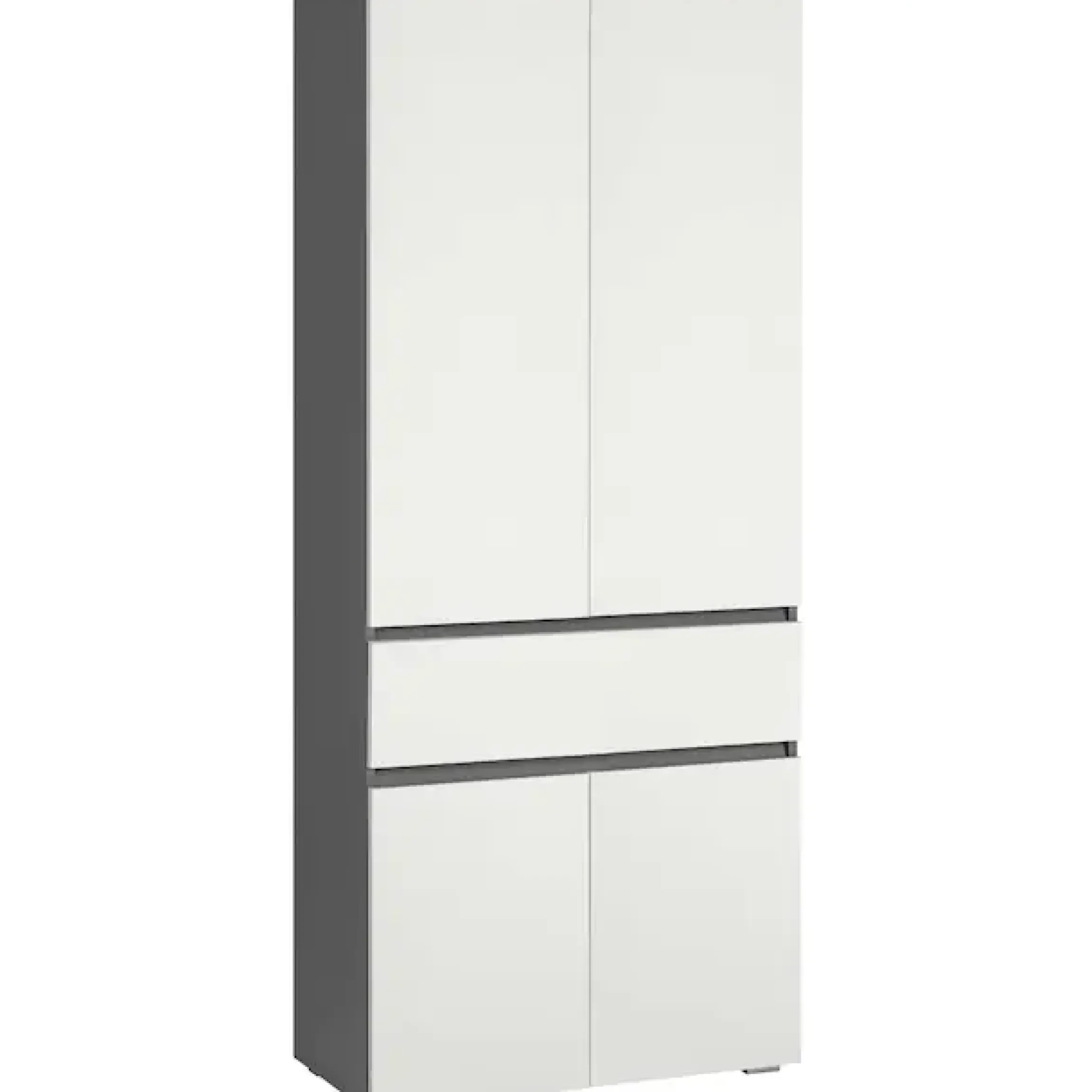 Home affaire Hochschrank »Wisla« mit 4 Türen & 1 Schublade, Breite 76 cm, Höhe 180 cm