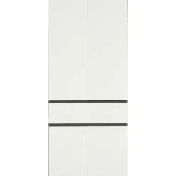 Home affaire Hochschrank »Wisla« mit 4 Türen & 1 Schublade, Breite 76 cm, Höhe 180 cm