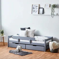 Home affaire Jugendbett »ECO One« Kinderbett mit Rausfallschutz, mit 2 Schubkästen