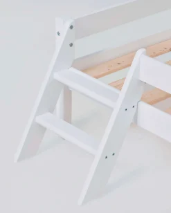 Home affaire Jugendbett »ECO One« Kinderbett mit Rausfallschutz und Leiter, 3 Farben/Matratze wählbar