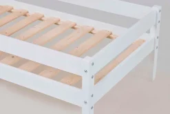 Home affaire Jugendbett »ECO One« Kinderbett mit Rausfallschutz und Leiter, 3 Farben/Matratze wählbar