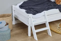 Home affaire Jugendbett »ECO One« Kinderbett mit Rausfallschutz und Leiter, 3 Farben/Matratze wählbar