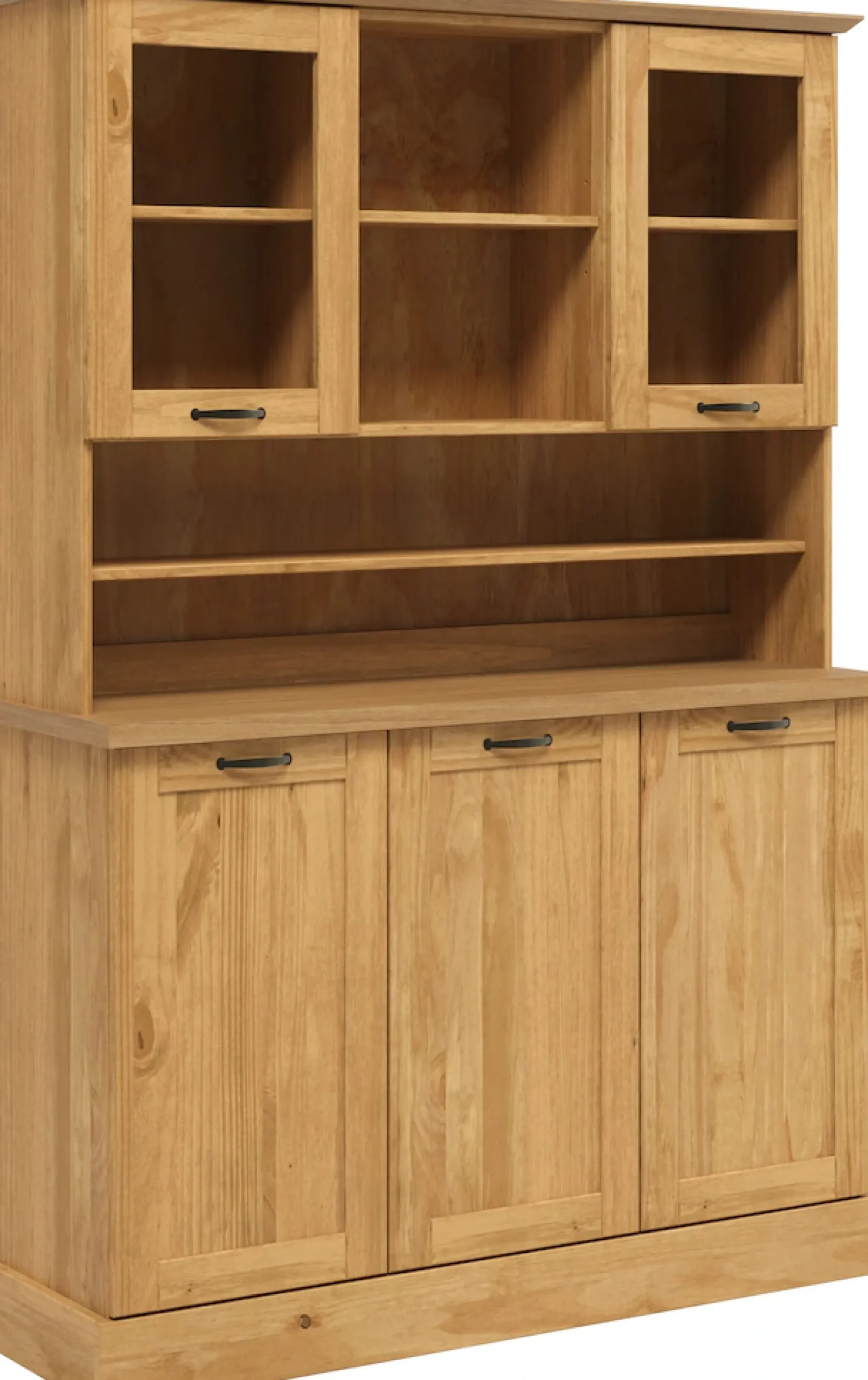 Home affaire Küchenbuffet »Teramo« Breite/Höhe 126/181 cm, mit Metallgriffen
