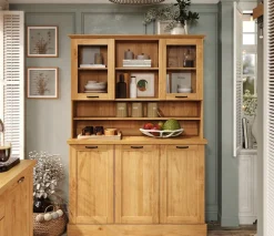 Home affaire Küchenbuffet »Teramo« Breite/Höhe 126/181 cm, mit Metallgriffen