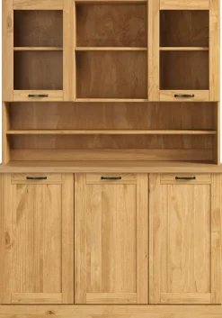 Home affaire Küchenbuffet »Teramo« Breite/Höhe 126/181 cm, mit Metallgriffen
