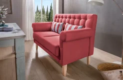 Home affaire Küchensofa »Scalea« inkl. 2 Stk. Zierkissen, in verschiedenen Stoffen und Farben