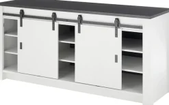 Home affaire Küche »Sherwood« Breite 201 cm, ohne E-Geräte