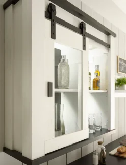 Home affaire Küche »Sherwood« Breite 201 cm, ohne E-Geräte