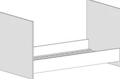 Home affaire Kinderbett »Henning« Set, Inklusive Satz Umbauseiten,70 x 140 cm inkl. Umbauseiten