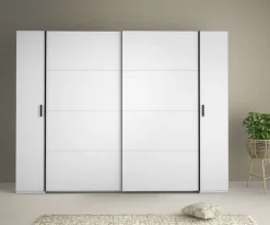 Home affaire Kleiderschrank »Antioch, FSC-zertifiziert, mit Dreh-UND Schiebetüren« B/T/H 270/61,4/207cm, inklusive Einlegeböden und Kleiderstangen,mit oder ohne Spiegel und Schubladen - YOUR Choice