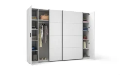 Home affaire Kleiderschrank »Antioch, FSC-zertifiziert, mit Dreh-UND Schiebetüren« B/T/H 270/61,4/207cm, inklusive Einlegeböden und Kleiderstangen,mit oder ohne Spiegel und Schubladen - YOUR Choice