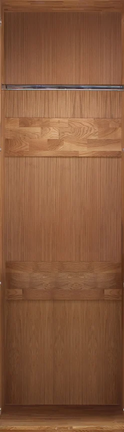 Home affaire Kleiderschrank »Chamara« aus massivem Eichenholz, in unterschiedlichen Breiten, Höhe 218 cm