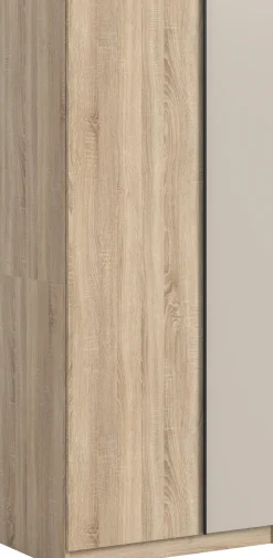 Home affaire Kleiderschrank »BENDINGO, Schlafzimmerschrank, Schrank, Garderobenschrank« OTTO BESTSELLER, Garderobe & Schlafzimmer,Breite 80cm, Eiche NB, 2-türig, inkl 1 Kleiderstange und 1 Ablageboden