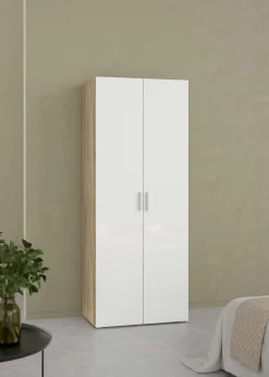 Home affaire Kleiderschrank »Pepe Drehtürenschrank, Stauraum« Breite 79 oder 118 cn, Höhe 200,9 cm