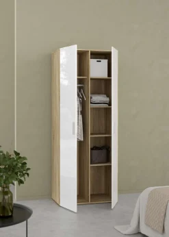 Home affaire Kleiderschrank »Pepe Drehtürenschrank, Stauraum« Breite 79 oder 118 cn, Höhe 200,9 cm