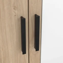 Home affaire Kleiderschrank »Mira Kleiderschrank mit 2 Türen, Spiegeltür & 2 Schubladen« 2 Türen und 1 Spiegeltür für mehr Komfort
