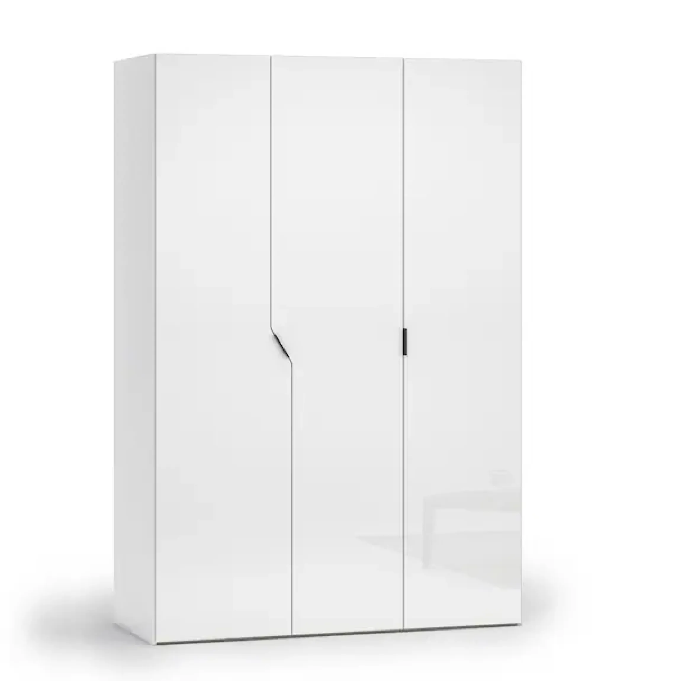Home affaire Kleiderschrank »AMETISTA, Drehtürenschrank, designgeformten Fronten« Made in Italy, hochglanz lackiert, Basisausführung, Zubehör extra