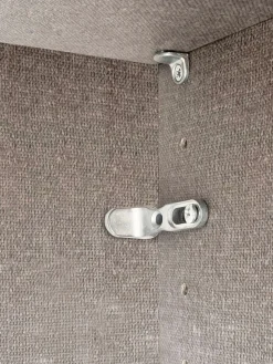 Home affaire Kleiderschrank »AMETISTA, Drehtürenschrank, designgeformten Fronten« Made in Italy, hochglanz lackiert, Basisausführung, Zubehör extra