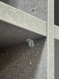Home affaire Kleiderschrank »AMETISTA, Drehtürenschrank, designgeformten Fronten« Made in Italy, hochglanz lackiert, Basisausführung, Zubehör extra