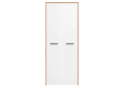 Home affaire Kleiderschrank »Varadero, FSC®-zertifizierter Holzwerkstoff, Made in Europe« 2-türig, 80,5/53/203,5cm, weiß-eichefarben