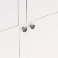 Home affaire Kleiderschrank »Billund, skandinavischen Design & viel Stauraum, 2 Breiten 145/195 cm« Viel Stauraum mit Böden & Kleiderstange, praktische Aufteilung