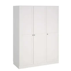 Home affaire Kleiderschrank »Billund, skandinavischen Design & viel Stauraum, 2 Breiten 145/195 cm« Viel Stauraum mit Böden & Kleiderstange, praktische Aufteilung