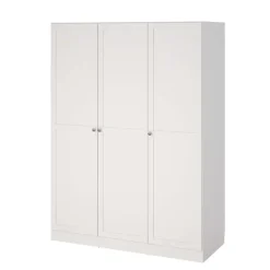 Home affaire Kleiderschrank »Billund, skandinavischen Design & viel Stauraum, 2 Breiten 145/195 cm« Viel Stauraum mit Böden & Kleiderstange, praktische Aufteilung