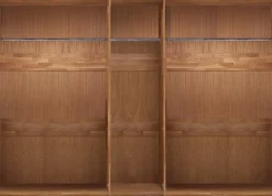 Home affaire Kleiderschrank »Chamara« aus massivem Eichenholz, in unterschiedlichen Breiten, Höhe 218 cm