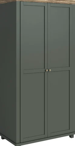 Home affaire Kleiderschrank »Evora« 2-türig, 108cm breit