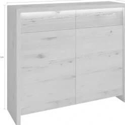 Home affaire Kommode »Ambroise« inkl. LED-Beleuchtung