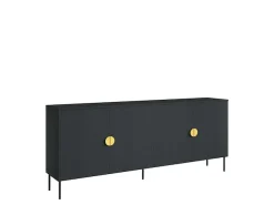 Home affaire Kommode »BELLOT Sideboard mit 4 Fächer, 4 Türen, B/T/H: 213/40/87,6 cm« Schubkastenkommode mit Metallgriffen und viel Stauraum