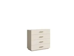 Home affaire Kommode »CLAREI Sideboard mit 4 Schubladen, Maße B/H/T: 100/92/44 cm« Schubkastenkommode mit goldenen Kunststoffgriffe, viel Stauraum