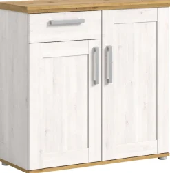 Home affaire Kommode »COSENZA, Breite 95 cm, 2 Türen, 1 Schubkasten« in Landhausoptik, Anrichte, Schrank, Sideboard