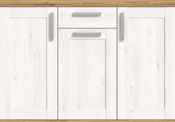 Home affaire Kommode »COSENZA, Breite 137 cm, 3 Türen, 1 Schubkasten« in Landhausoptik, Anrichte, Schrank, Sideboard