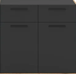 Home affaire Kommode »MUSTA, Breite: 95cm, 2 Schubkästen, 2 Türen, 4 Fächer« Anrichte, Sideborad, Highboard, Schrank, Schuhkommode, Flurkommode