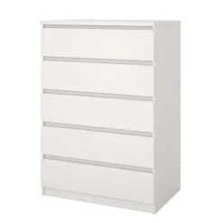 Home affaire Kommode »Naia, Aufbewahrung, 5 Schubladen, Matt-Optik, grifflose Front« Modern, skandinavisches Design, in mehreren Farben, Hoch