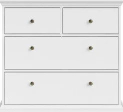 Home affaire Kommode »Paris, Aufbewahrung, Schubladenschrank, Stauraum« mit 4 Schubladen, Breite 96 cm, Höhe 87 cm