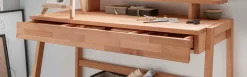 Home affaire Laptoptisch »Dura - Holzschreibtisch aus Massivholz mit Soft-Close Schublade« Hochwertig & langlebig. Schreibtischaufsatz separat bestellbar