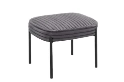 Home affaire Loungesessel »Lovberg in Cord und Easycare-Bezug« eleganter Sessel mit Hocker