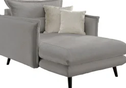 Home affaire Loveseat »Lazio, 111 cm breit, modern und bequem« Webstoff, inkl. Rücken- und Zierkissen