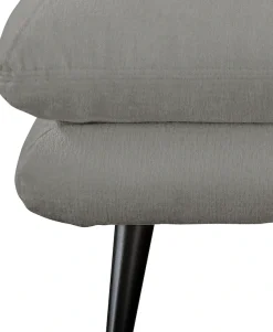 Home affaire Loveseat »Lazio, 111 cm breit, modern und bequem« Webstoff, inkl. Rücken- und Zierkissen