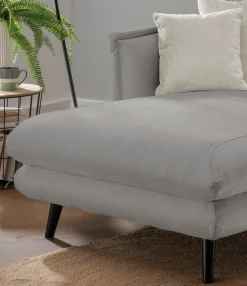 Home affaire Loveseat »Lazio, 111 cm breit, modern und bequem« Webstoff, inkl. Rücken- und Zierkissen
