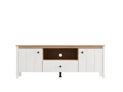 Home affaire Lowboard »BEDFORD, TV-Board, TV-Kommode, TV-Schrank, TV-Unterschrank, TV-Möbel« MDF-Profil 2D ummantelt, Hotstamping