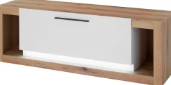 Home affaire Lowboard »Brixen, moderner TV-Schrank, Kommode in Eiche Evoke Dekor mit Weiß« Metallgriffe, ausreichend Stauraum, vielseitig einsetzbar